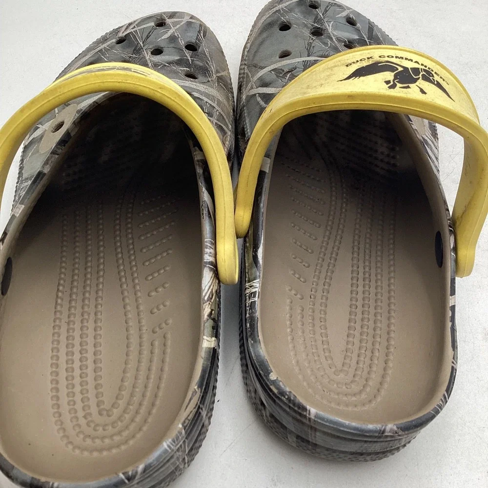Crocs Duck Commander Limited Edition Camo Clogs Mens 7 Women's 9
